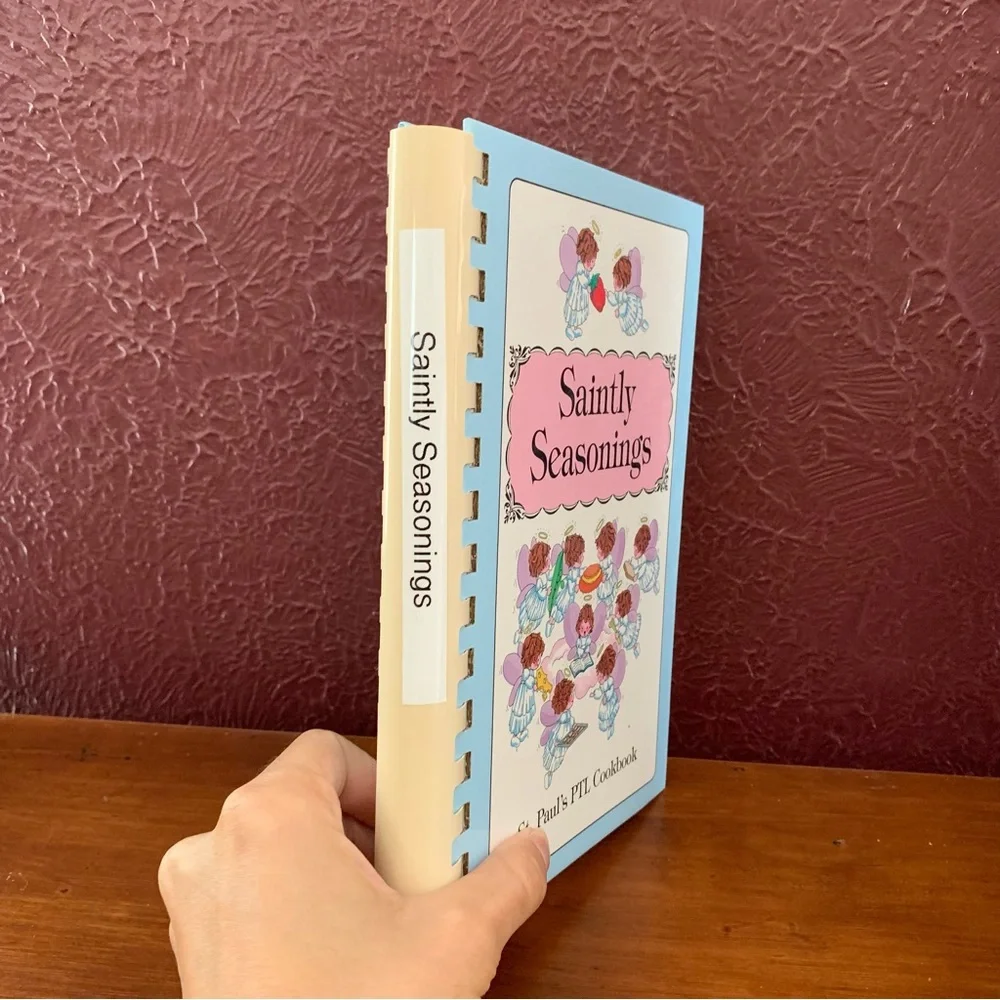 Cookbook Saintly Seasonings St. Paul’s PTL Vintage